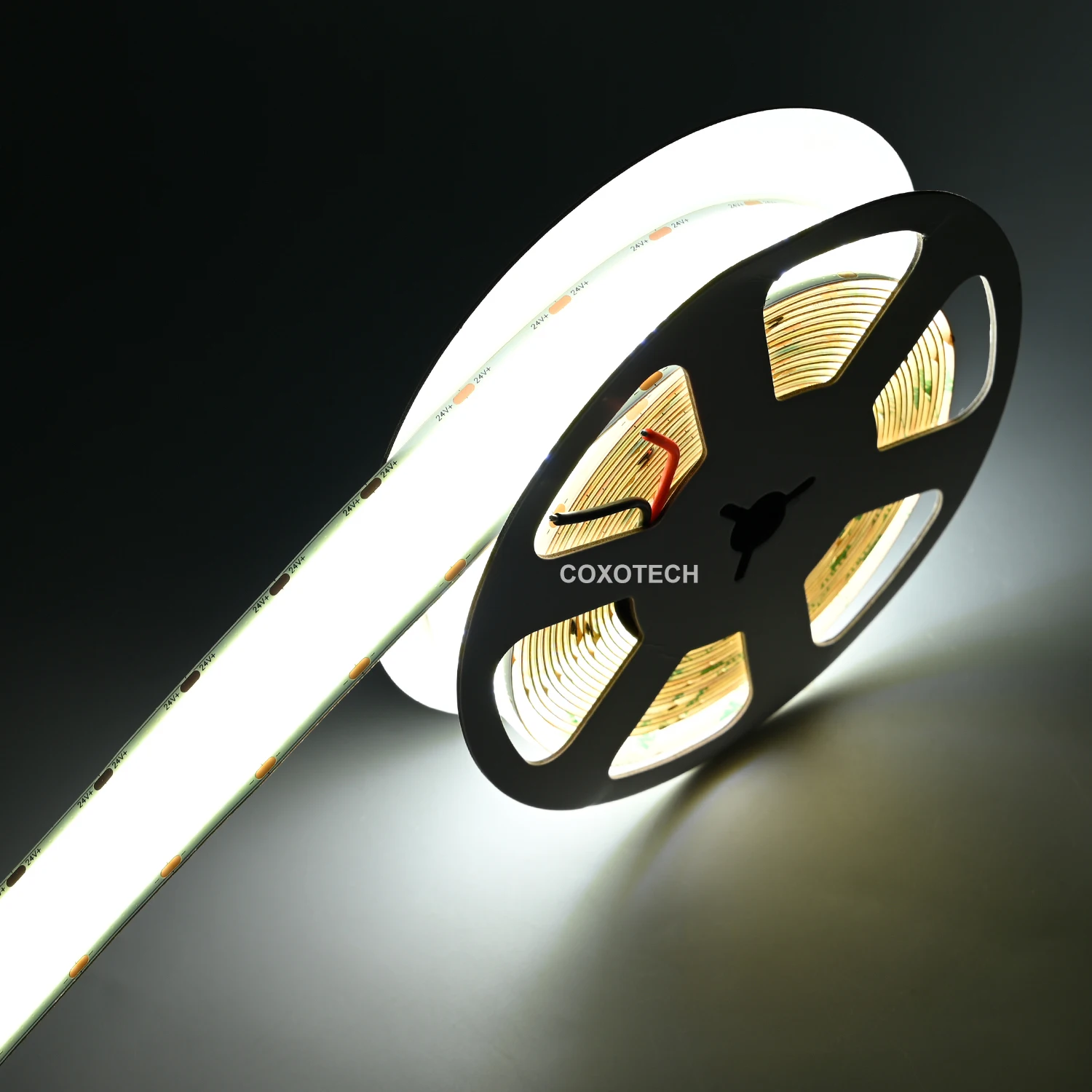 A5000 V1600leds R90 4600lm/m High brightness COB 30mm wide led strip light COXO