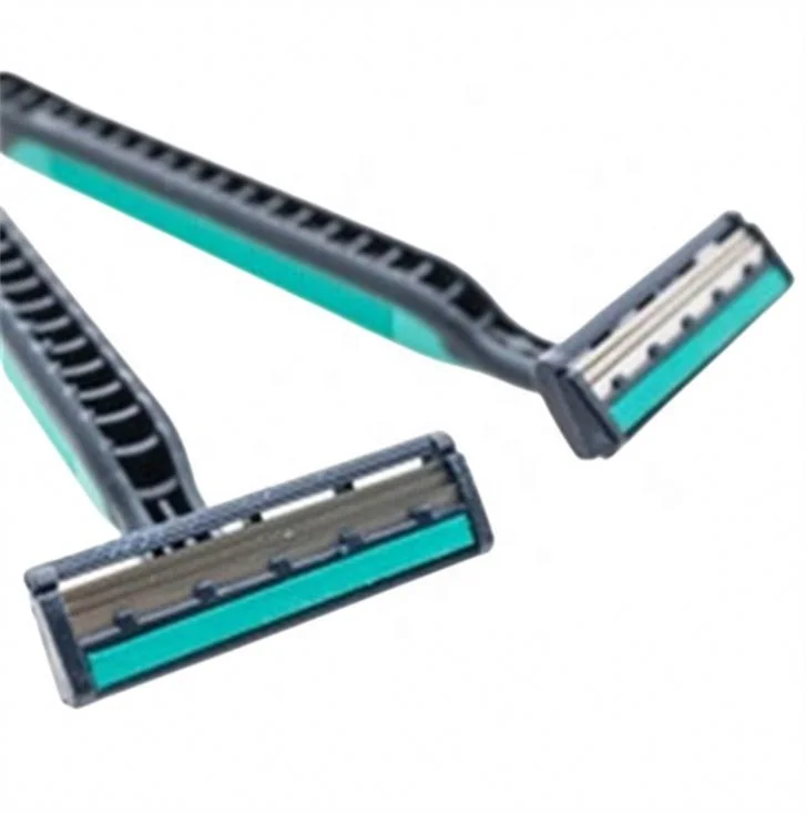 DR-3379 China Manufacturer Famous Twin Blade Disposable Shaving Razor