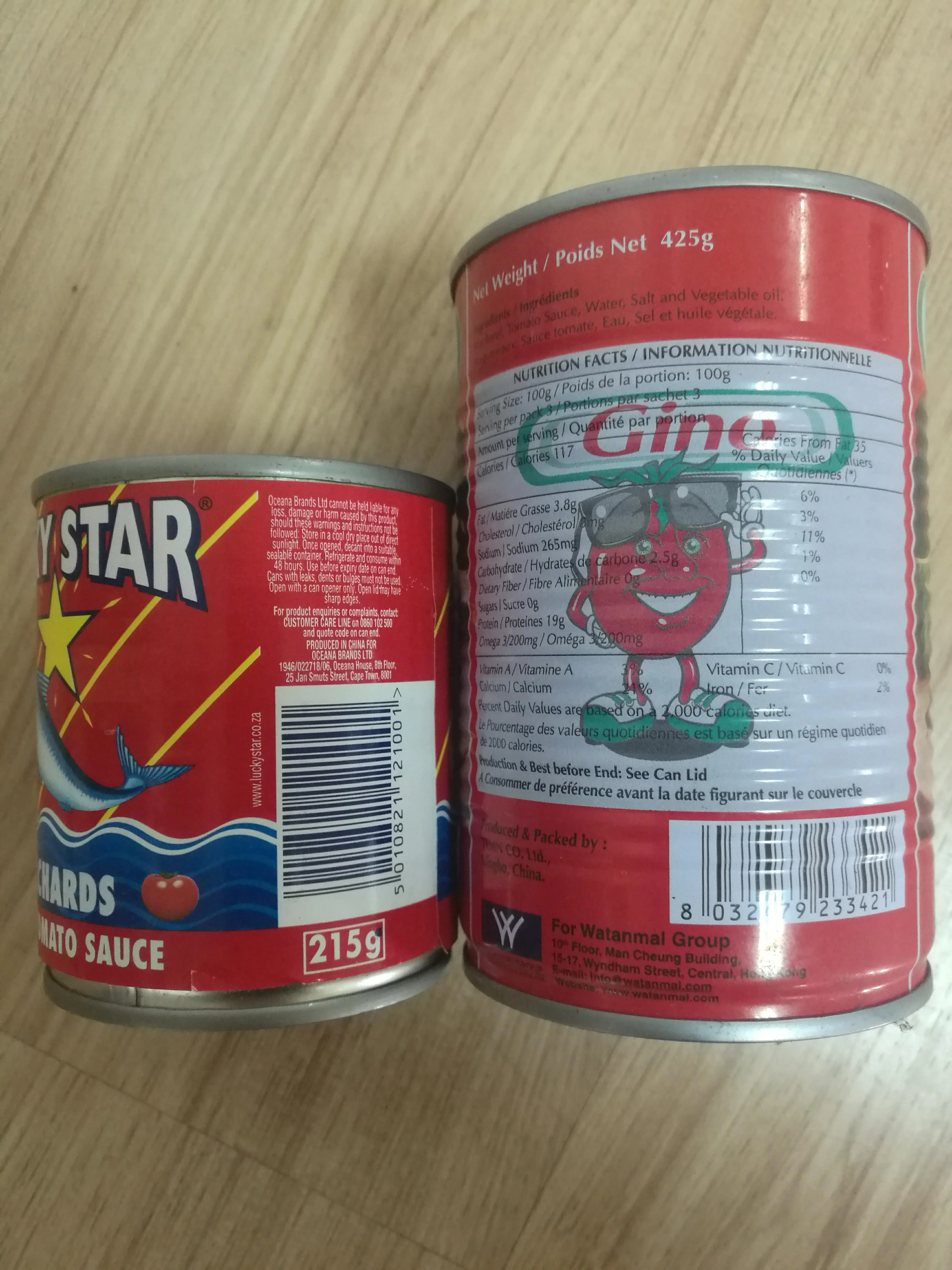 
Cheap Canned Sardines In Vegetable Oil 24 tinsX425g 