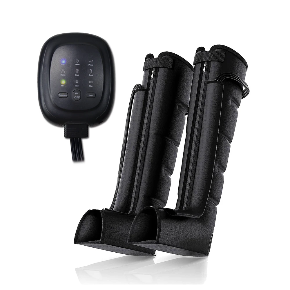 Air Leg Massager For Pneumatic Air Recovery Boots Lymphadema Pump With 4 Chambers For Athlete Sports Recovery