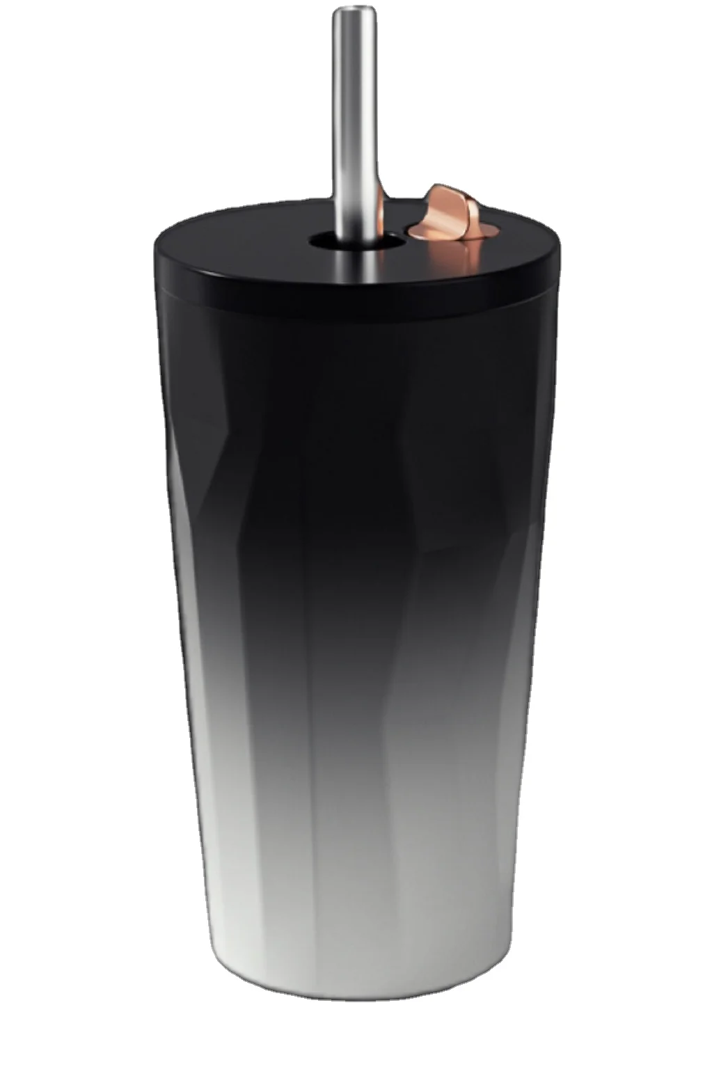 Wholesale Car cup With Retractable Straw Coffee Mug With Screw Lid Buckle