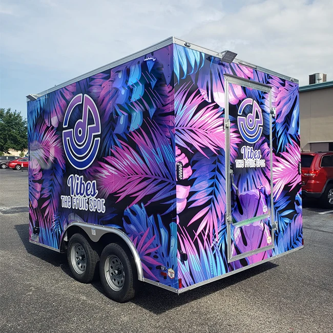 Снэк-торговый автомат Foodtruck мобильный продовольственный прицеп тележки для еды с кухней