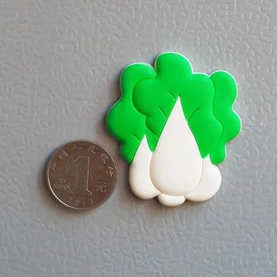 custom PVC fridge magnet 3d  3d refrigerator sticker soft fruit rubber pvc fridge magnets vegetable refrigerator magnets