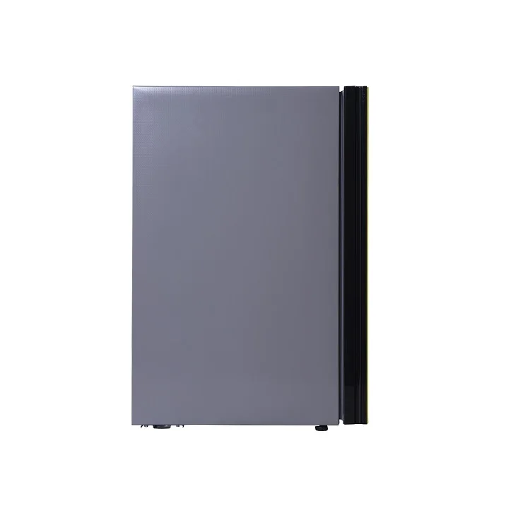 Most popular single door fridge125 Liter colorful glass door fridge larder refrigerator handle BC-125K for home and hotel