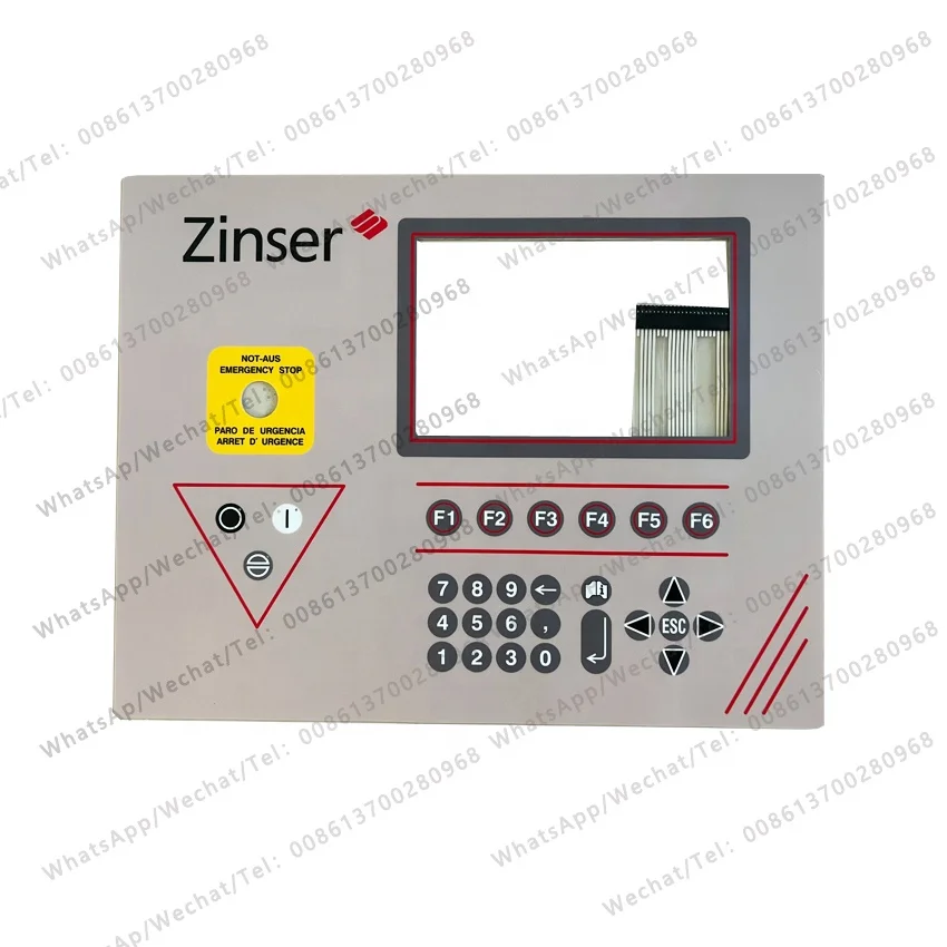 Ring textile machine spare parts Membrane switch for zinser ring frame parts spinning machine parts