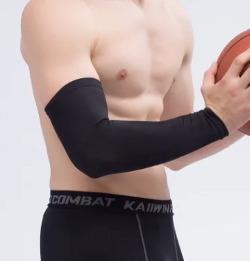 Factory price Elastic Sport Basketball Shooter Arm Sleeve Crashproof Honeycomb Elbow Support Pads
