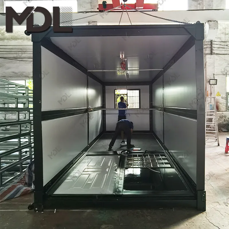 Hot Sale 20 Ft Expandable Container House Prefab Steel Storage Shipping House Container House