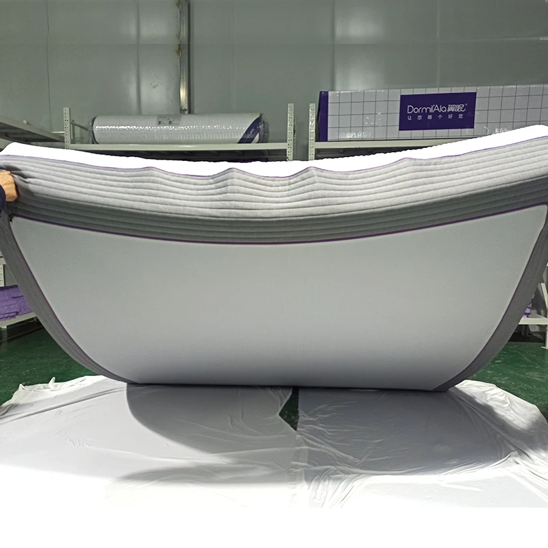 China factory patent TPE mattress high air permeability elastic good support foam spring bed camping anti decubitus mattress