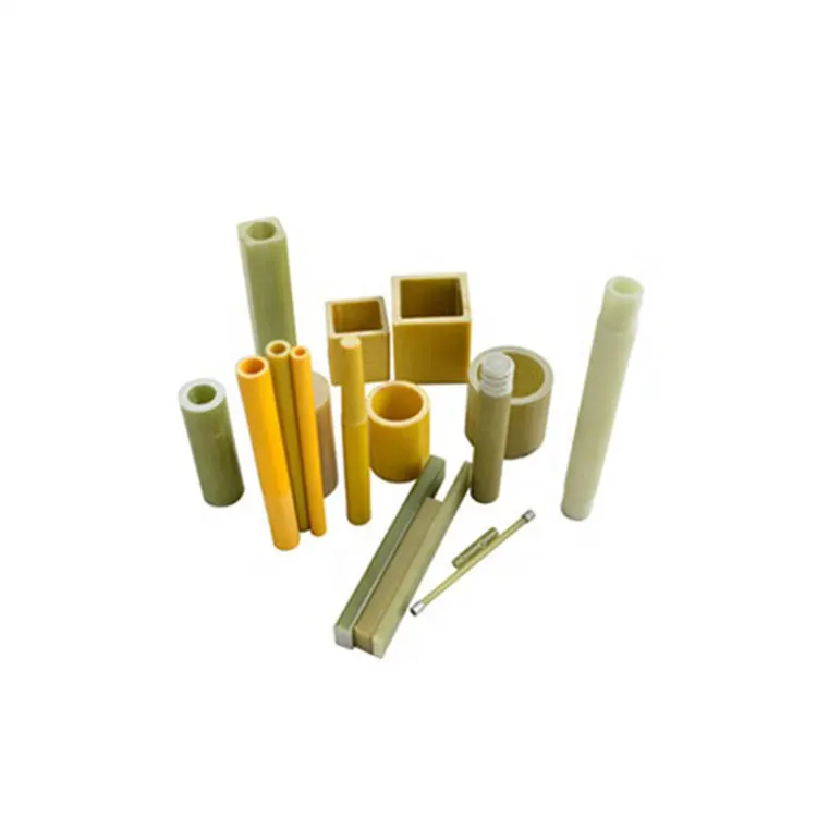 Square Tube Pipe Pultruded Reinforced Fiberglass for Construction ST-50 Thickness 3.5MM Customized Color Free Sample 50MM FRP