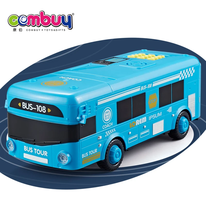 Fingerprint Password Banknote Verification Money Box Bus Toys Electronic Piggy Banks Kids