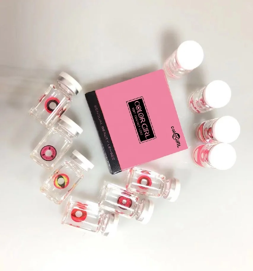 Новинка 2021 высококачественные модные цветные контактные линзы