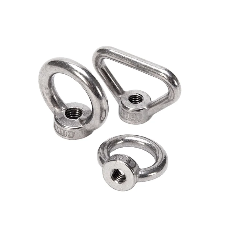 M3 M4 M5 M6 M8 M10 M12 M14 M16 M20 DIN582 304 Stainless steel Nut Triangle Shape Lifting Eye Ring Nut