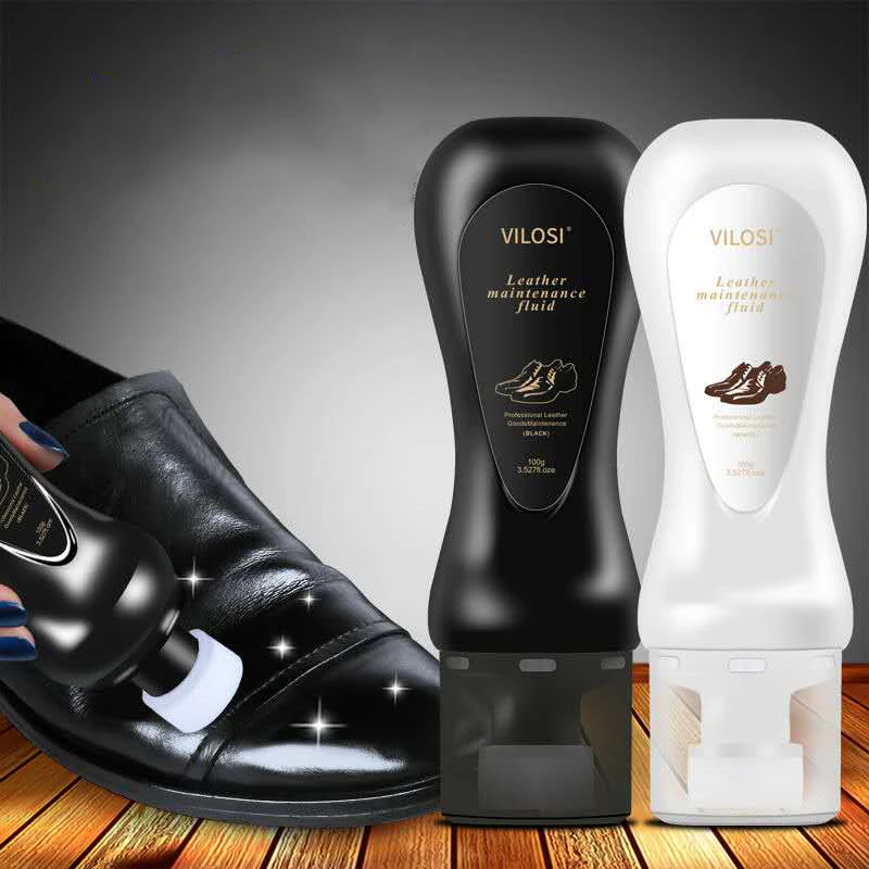 2023 New upgrade 100ml Hot Selling OEM Color Renovation Shine Leather Cleaners Shoe Polish Liquid