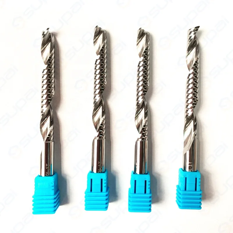 Perfect performance tungsten carbide  cutting tool slingle flute for aluminum cnc end mills finish cnc machining