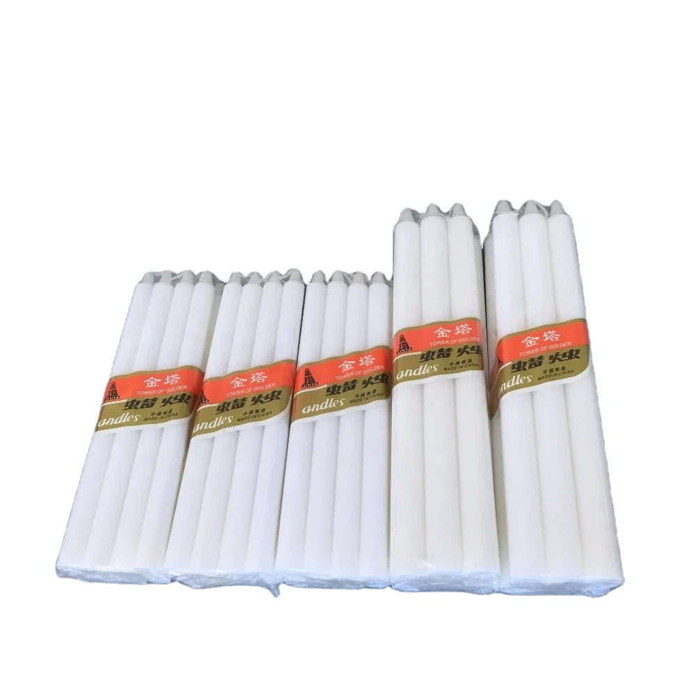 Witchcraft Candles Factory China/cheap Wax White Candles/white Provided Paraffin Wax BV Support Pillar Religious Activities Z-Y