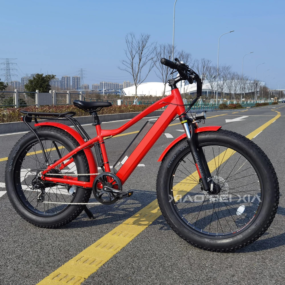 60V Ebike Super Power Lithium Battery 26inch*4.0 electric fat bike 1000w rear motor offroad electric mountainbike