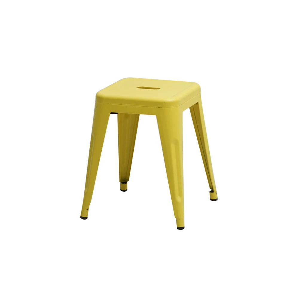 Industrial Vintage Regular Use Cheap Price Stackable Metal Multipurpose High Chairs Bar Counter Stools