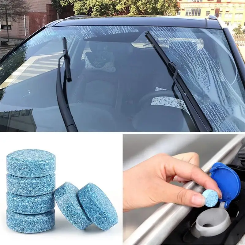 Hot Selling Solid Cleaner Effervescent Tablets Glass Cleaning Effervescent Tablets Car Window Windshield Glass Cleaner