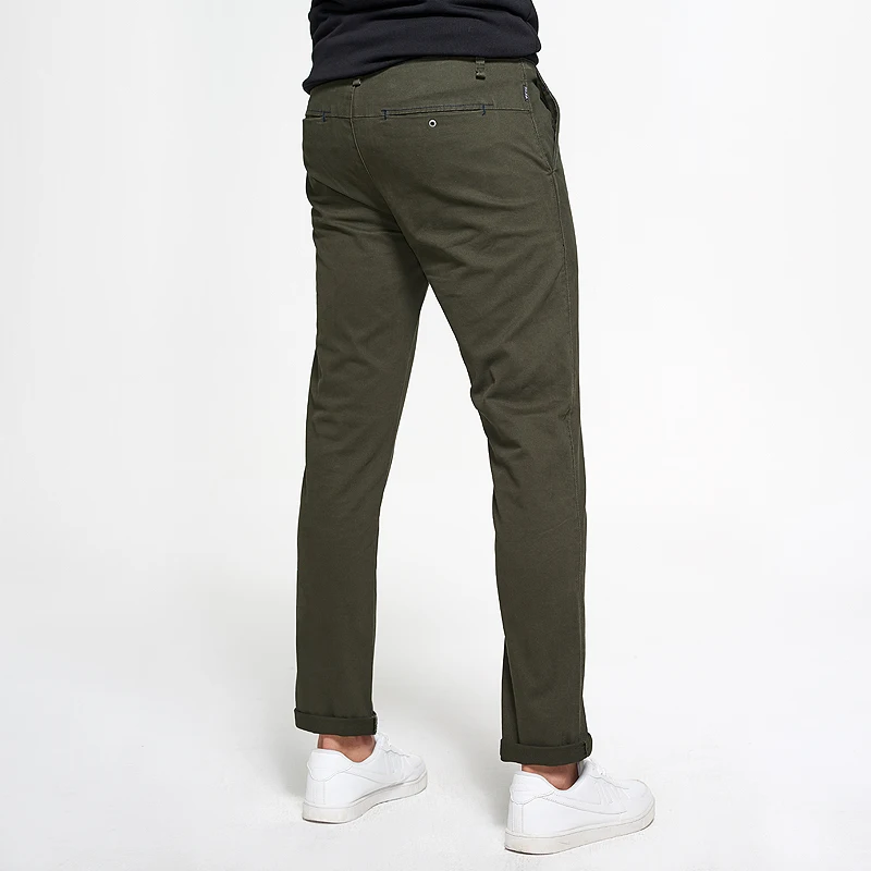 
SABIN factory RTS wholesale pantalones de hombre men high quality custom fashion cotton twill trouser slim fit khaki chino pants 
