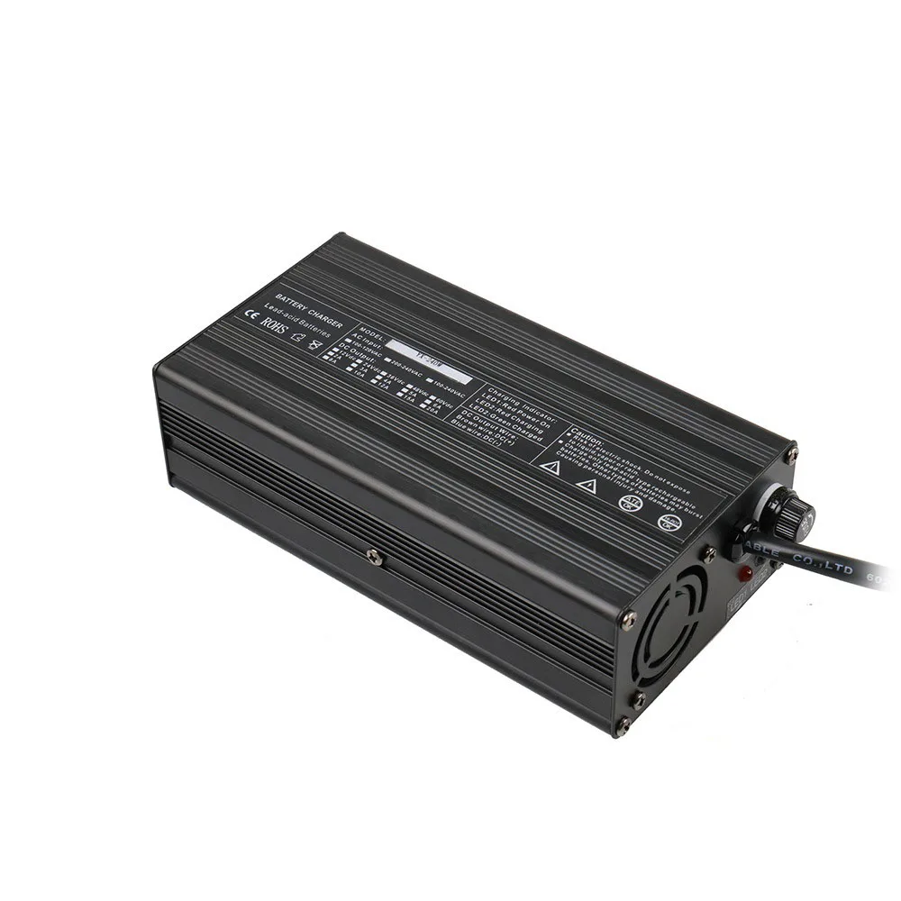 Wholesale 12V 24V 36V 48V 60V 72V 84V 20A 15A 10A 8A 6A 5A lithium battery charger 29.4v xlr 24v charger