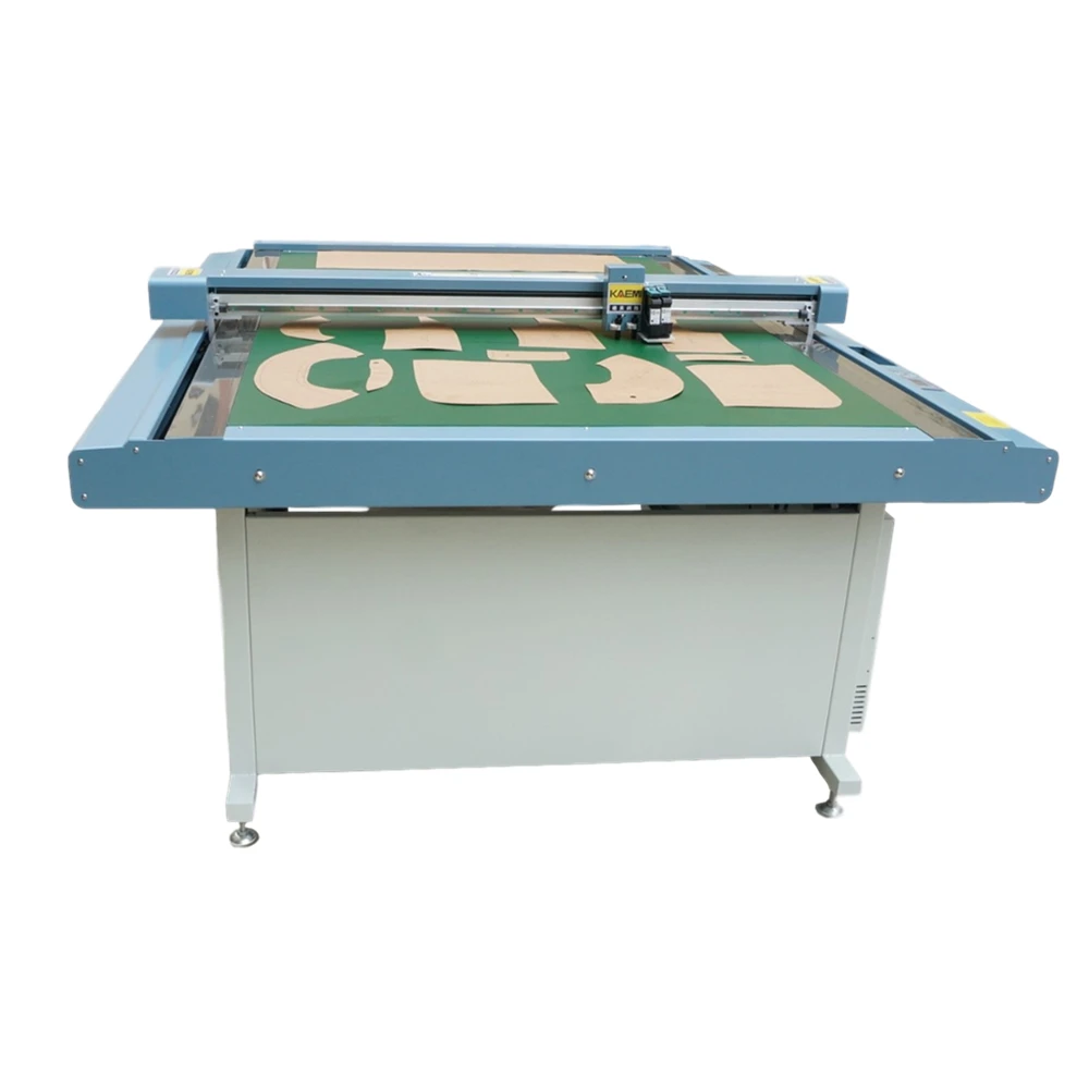 China CNC Textile Fabric Leather PVC and Paper Vibrating Knife Cutting Machine Plotter