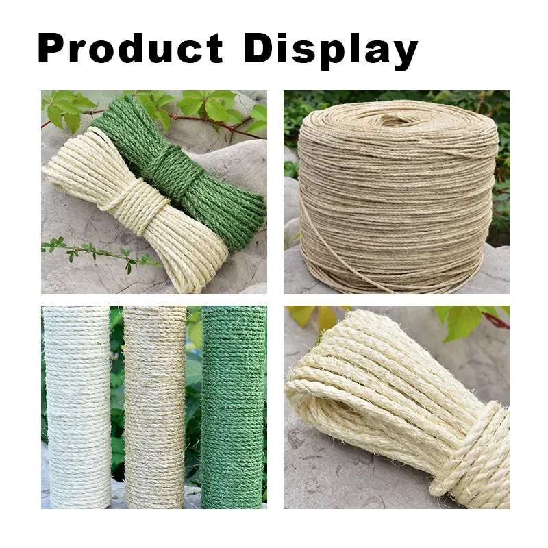 Hot Sale 8mm Manila Jute/Sisal Thread Shibari Rope - Durable & Eco-Friendly