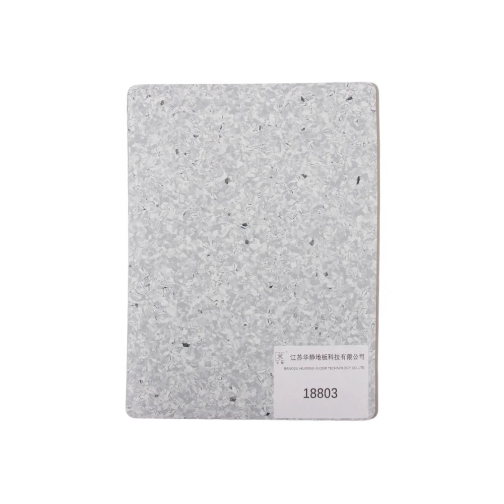 Wear-resistant anti-static pvc vinyl floor conductive waterproof esd floor tile for data center