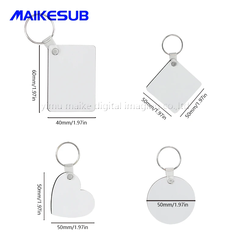 sublimation blank mdf heat press keychain keychains to sublimate