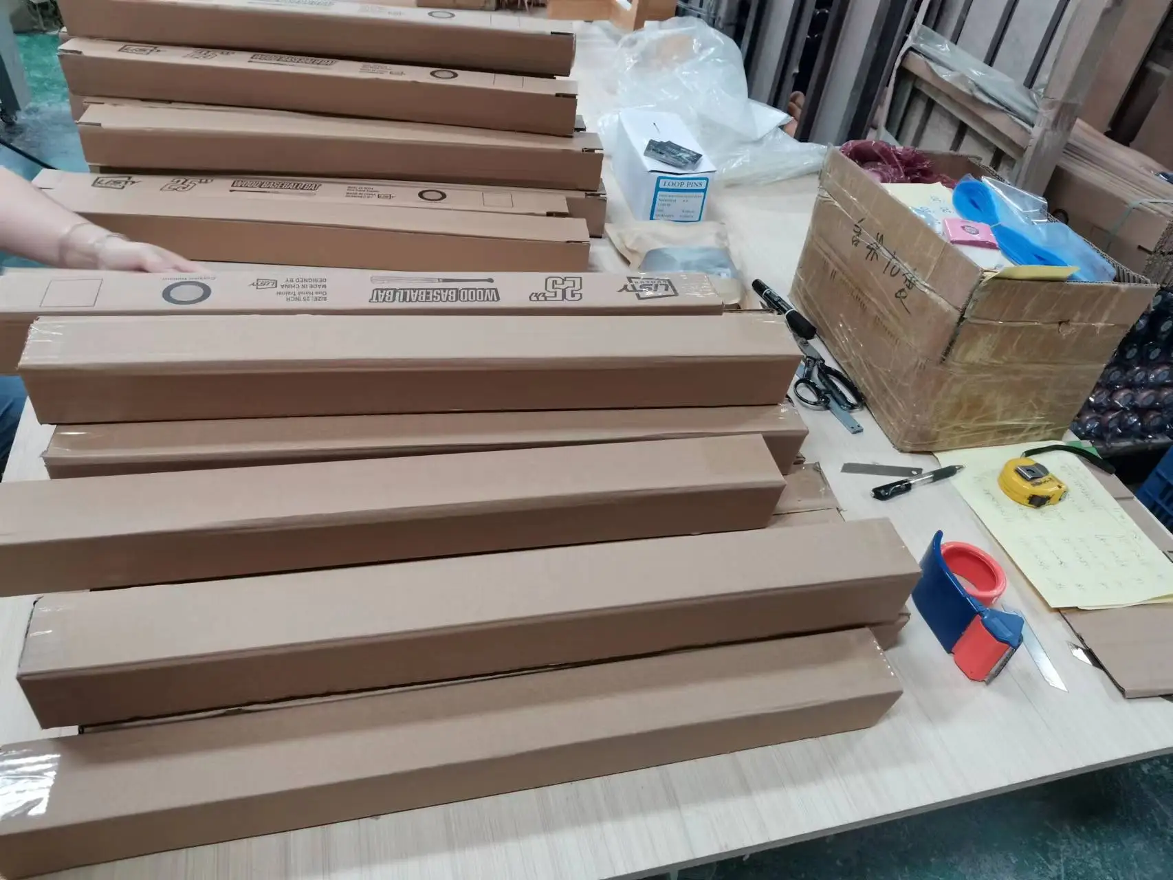 Listy Duosun Wholesale Solid Wood Baseball Bat