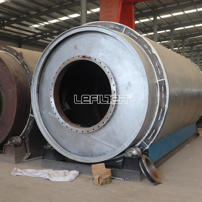 Intermittent waste tyre /waste plastic pyrolysis plant and high quality