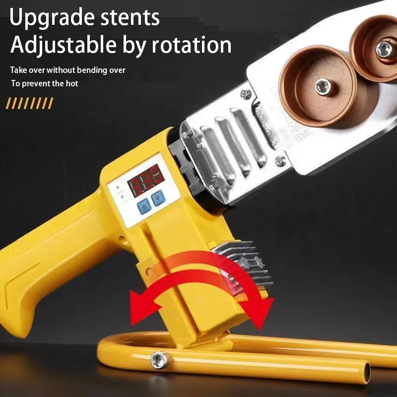 Power Hot Melt Tools PPR Hot Melt Machine Plastic Pipe Butt Joint Polyethylene Pipe Hot Vessel Die Welding