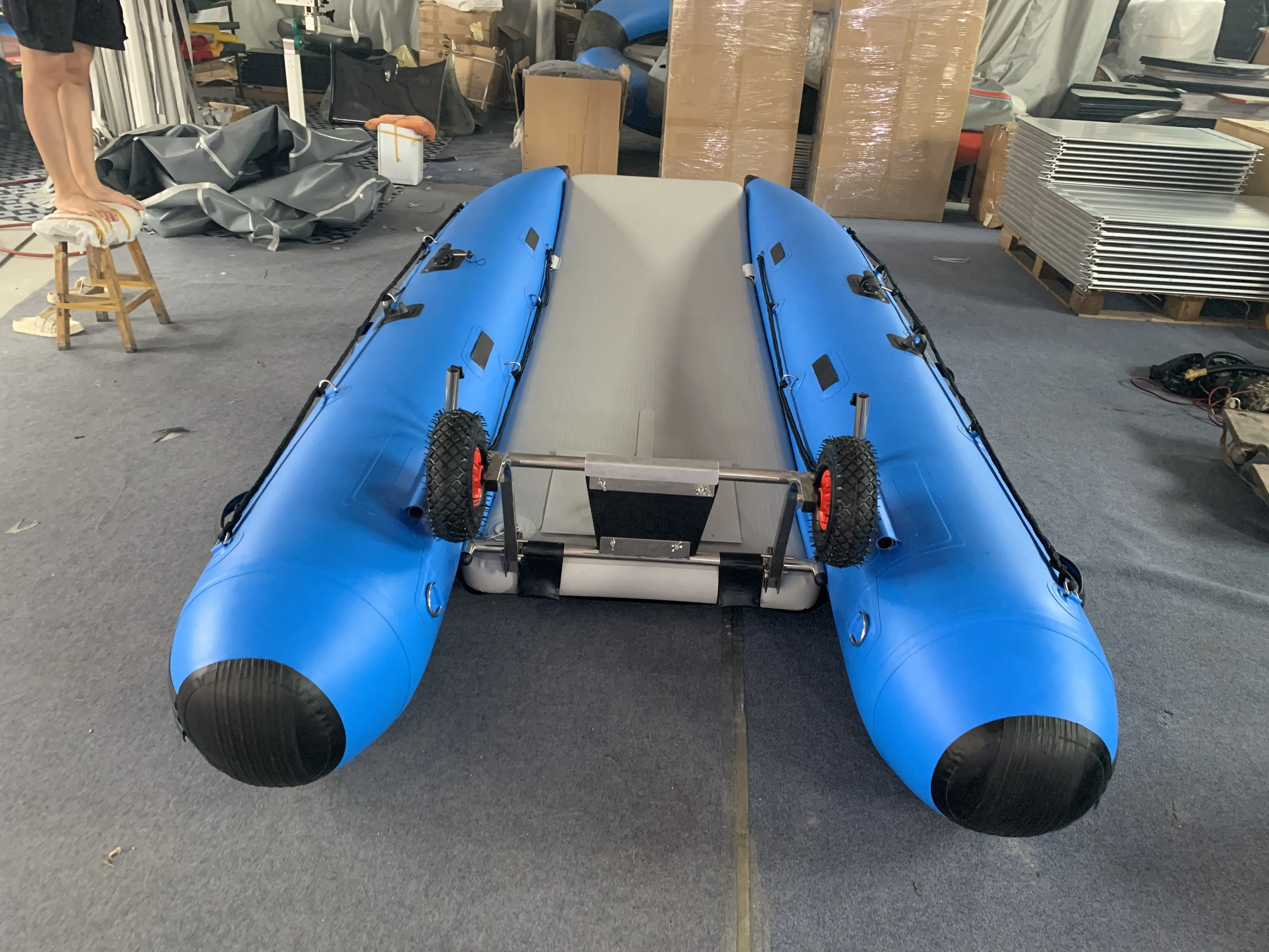 factory price 11ft inflatable high speed boat inflatable rowing boat