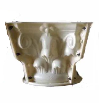 Diameter 30cm  Decorative Round roman pillar column Head Capital design  concrete mold