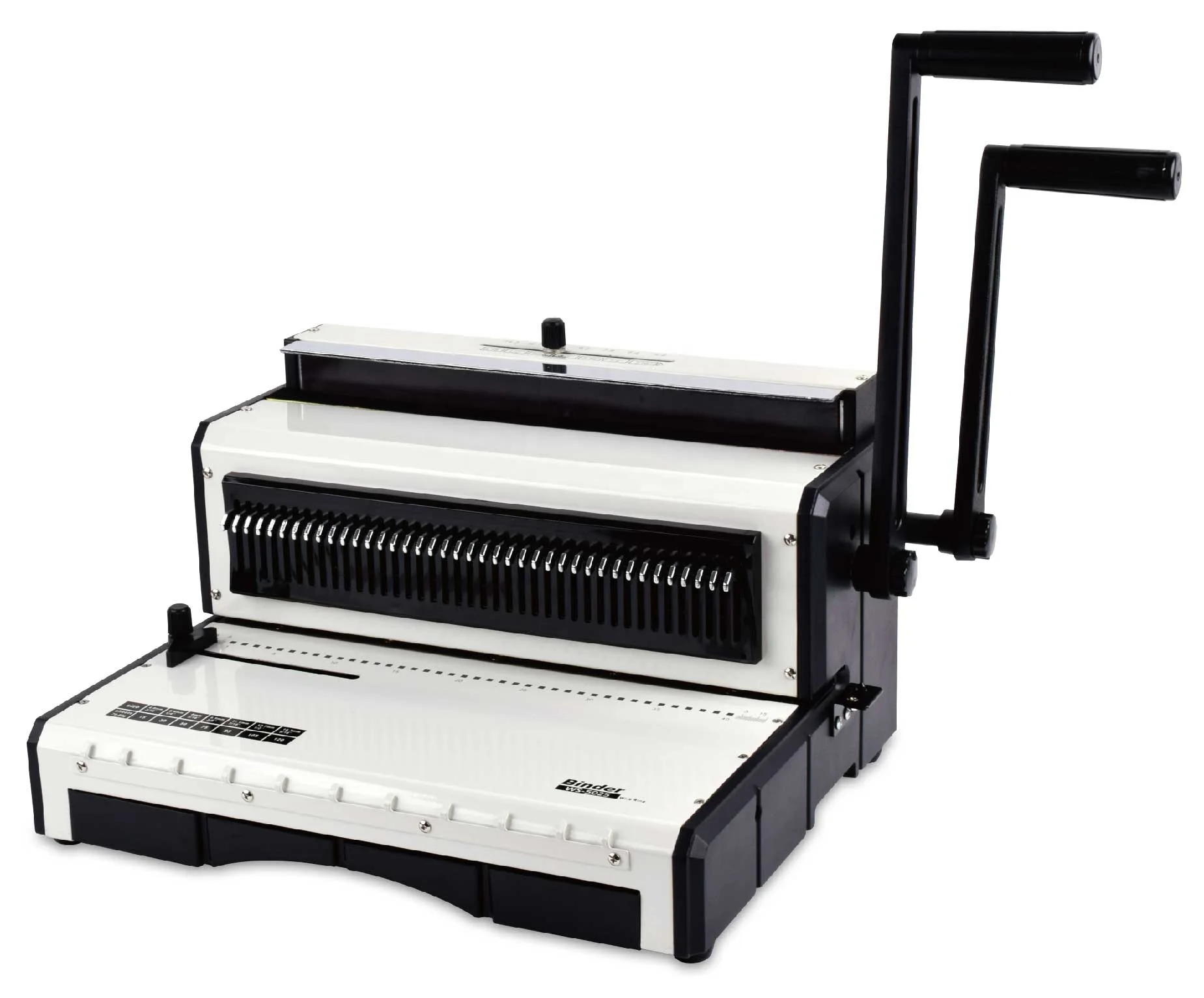 QK-930 Multi-functiol wire 3:1 punch & bind plastic spiral single or double wire coil comb binding machine for netbook