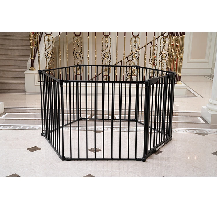 Wholesale metal kids playpens dog playpen fence indoor