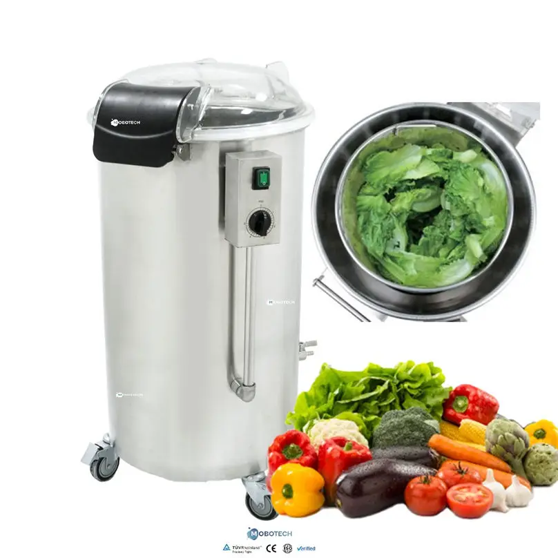 Commercial Automatic Salade Dryer Machine 5 Speed Vegetables and Fruits Spinner Centrifugal Deoiling Machine