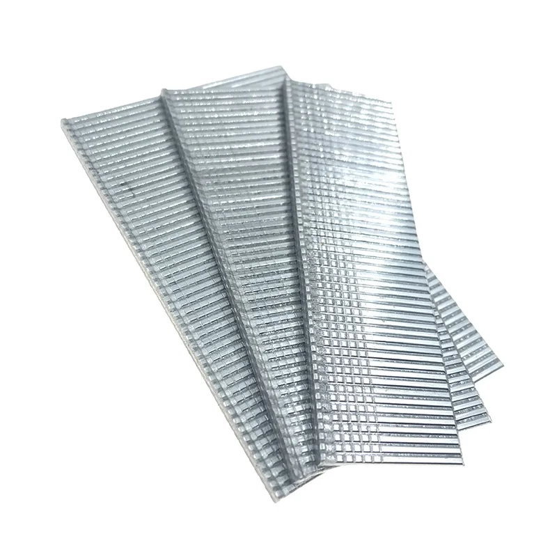 Горячая Распродажа высококачественные посеребренные оцинкованные глянцевые гвозди серии 18GA T