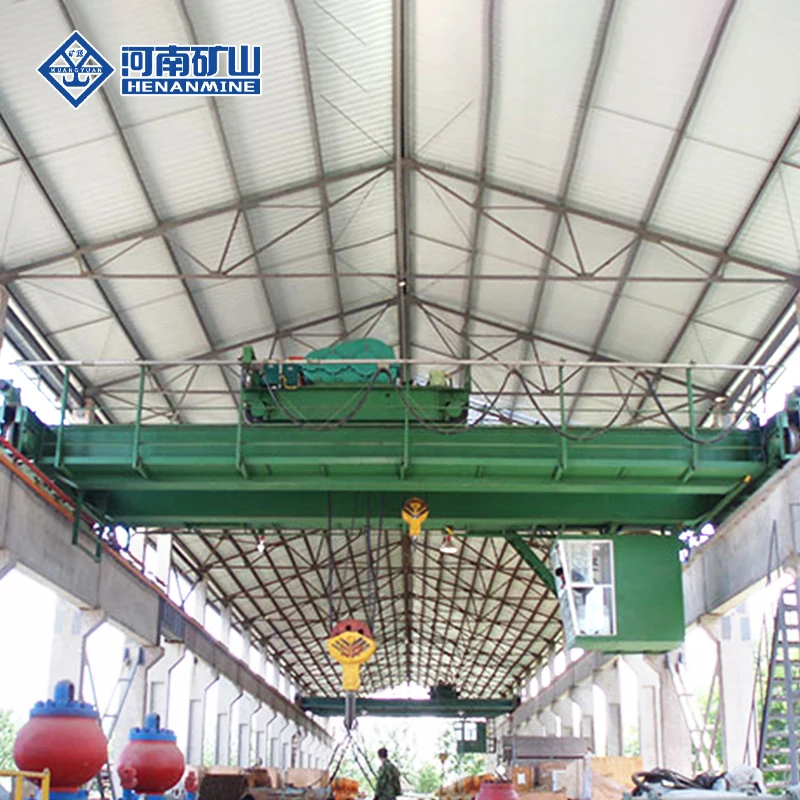 450/80 ton heavy duty QD double beam overhead crane for special cargo lifting