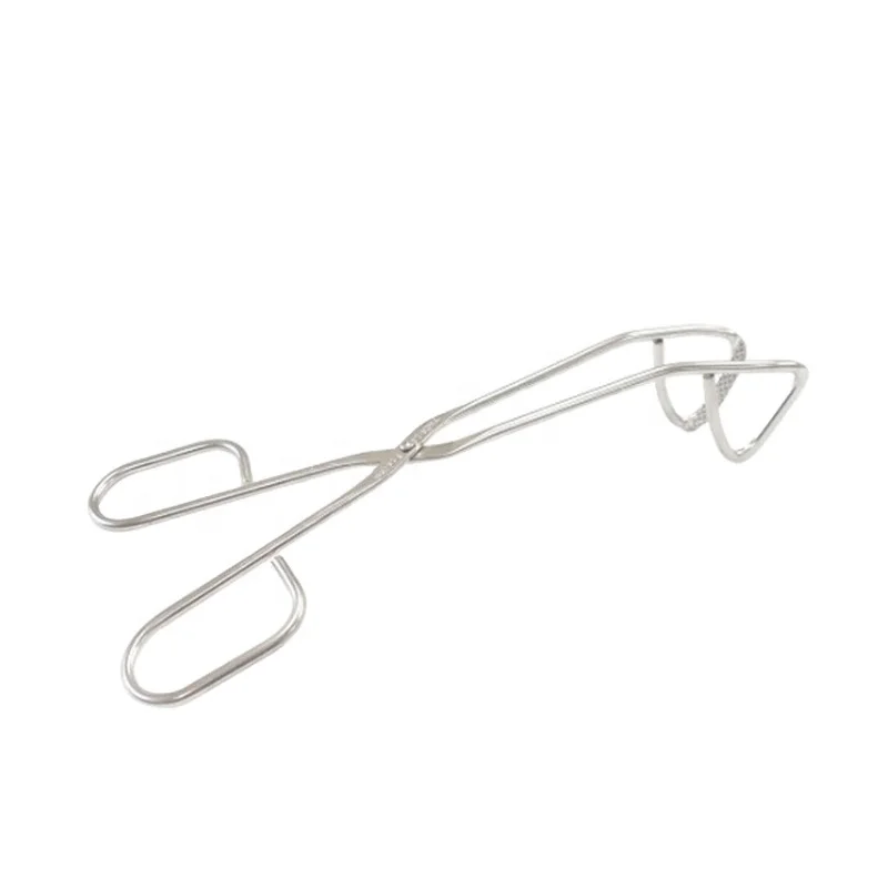 Wholesale Tableware Vegetable Fruit Meat Biscuit Stainless Steel  Food Tongs