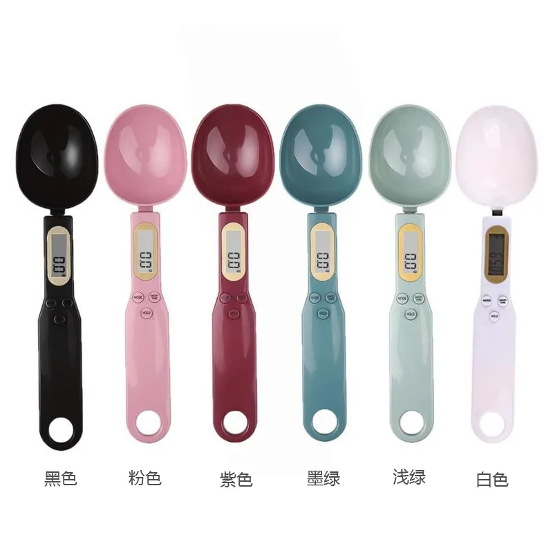 Digital Scale for Tea and Food Electronic Spoon Scale with 0.1g Accuracy and Tare FunctionPerfect for Measuring Ingredients