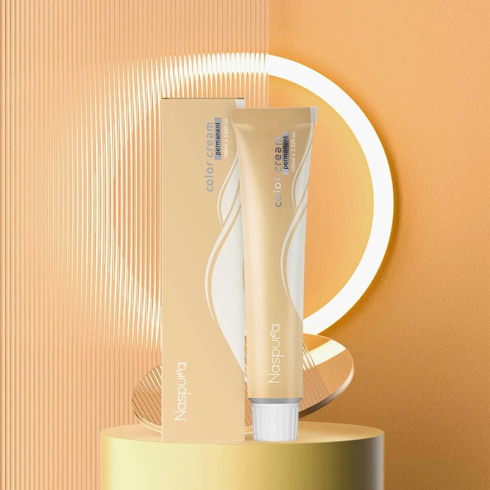 Made in Italy hair products with keratin and ceramide permanent hair color cream dye