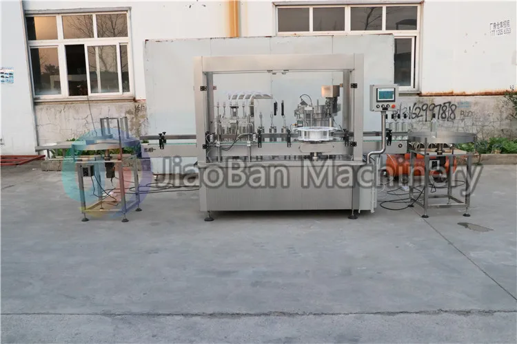 JB-YG6 Automatic Low Price Wine Juice Water Beverage Liquid Sunflower Olive Palm Vegetable Edible Cooking Oil Filling Machine