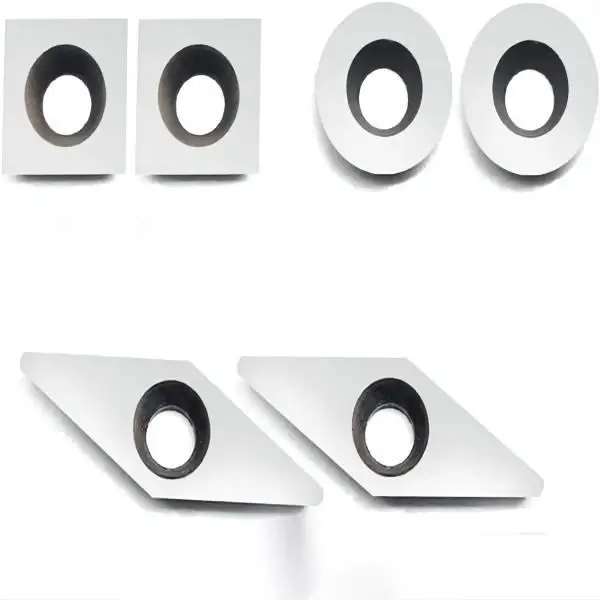 FK Tool Carbide Inserts Blades Knives Set Fit For Detailer Hollwer Finisher Rougher Wood Lathe Turning Tools