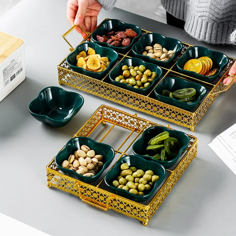 AL 2021 Factory Wholesale 6 Pcs colorful ceramic snack Creative Nordic design cheap custom serving bowl set for hotel