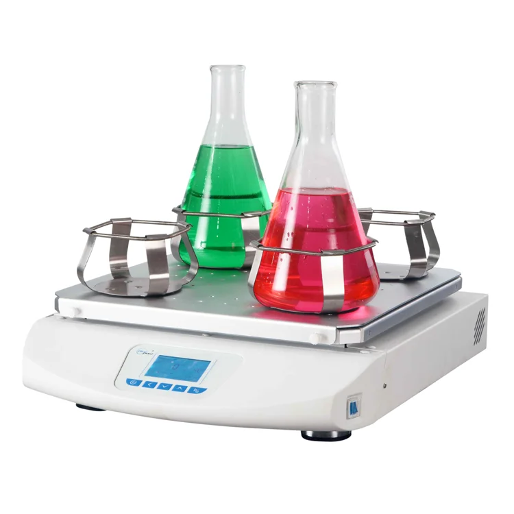 Laboratory platform orbital automatic shaking incubator shaker for flask
