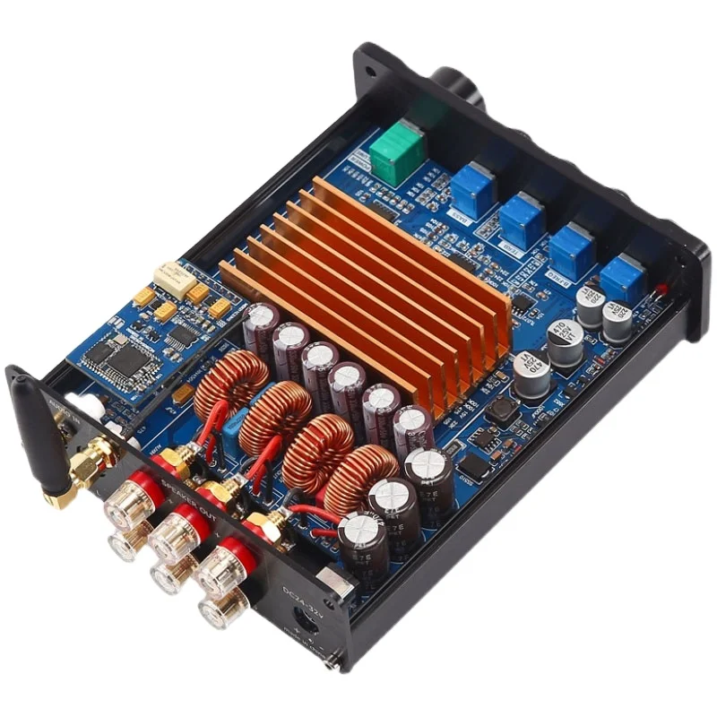 TPA3251 QCC3034 BT 5.0 Power Amplifier 2.1 Subwoofer Amplifier 85Wx2+175W Class D Amplificador Speaker Home Audio