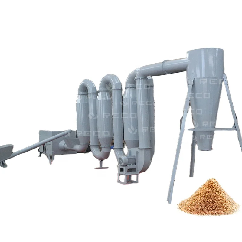sawdust dryer 500kg/hour sawdust dryer machine 200-300 h hot air furnace small sawdust dryer