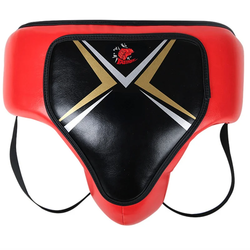Muay Thai Equipment Pu Lining Silica Gel Bulk guards mma groin guard For Boxing Competition