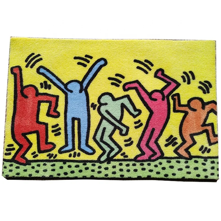 Mats And OEM Carpets Modern For Sale Keith Haring Rug