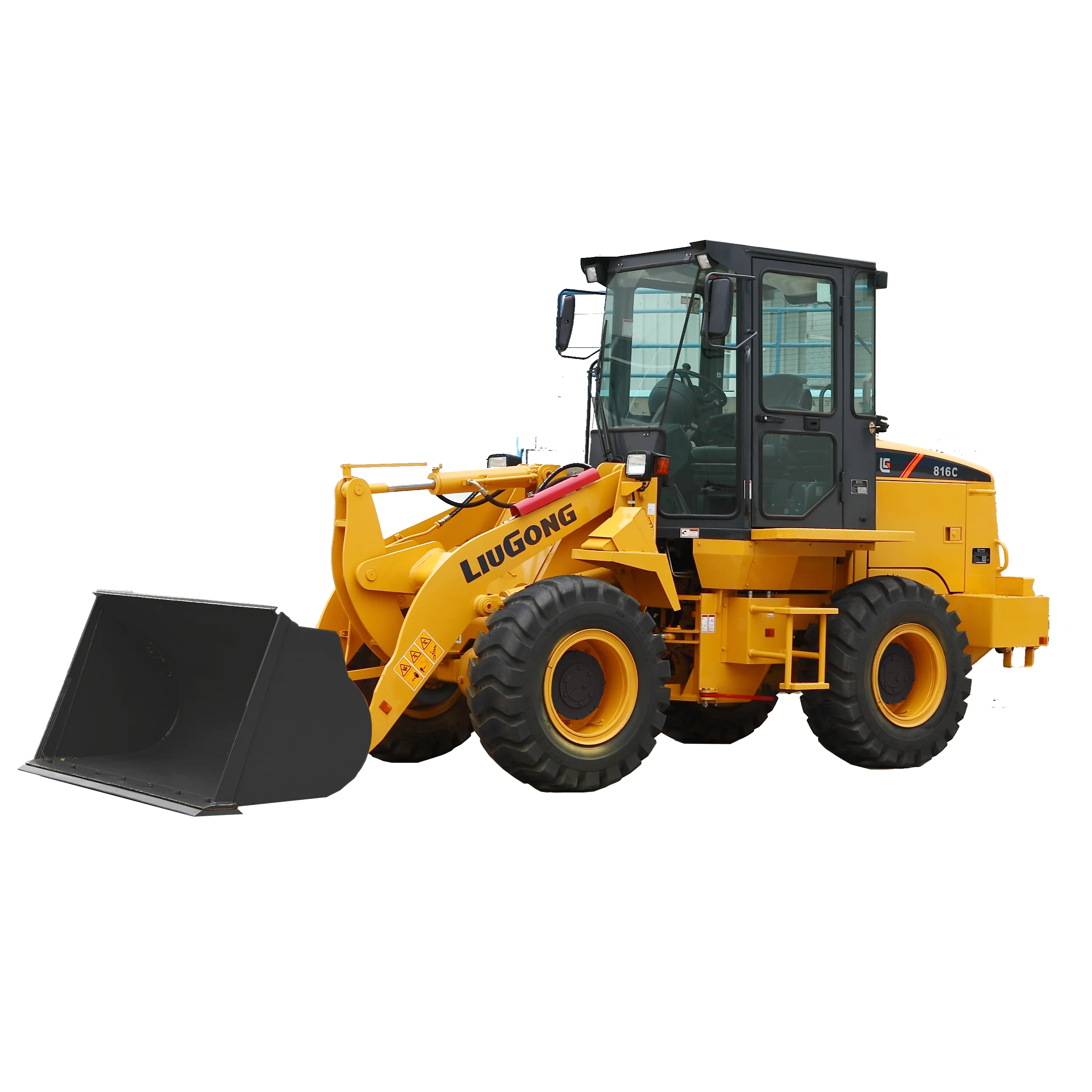 LiuGong wheel loader front end mini loader Tire2 816C small wheel loader with advanced powerful engine